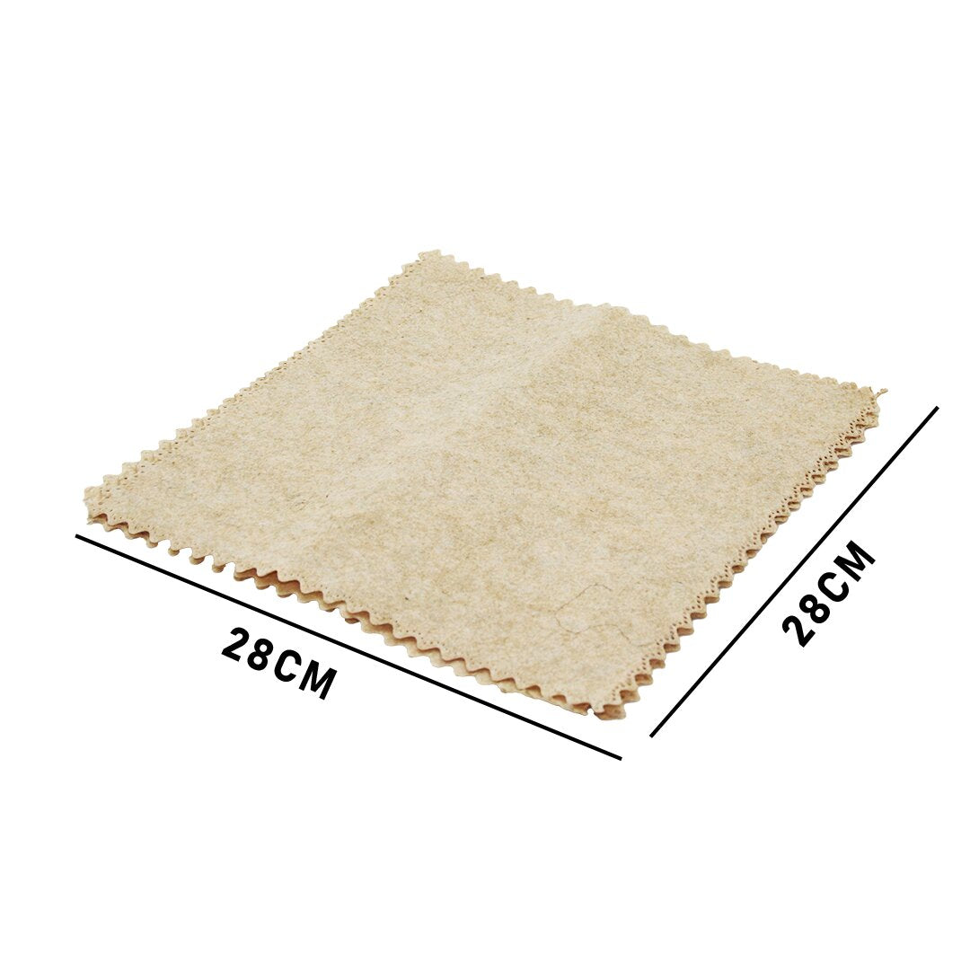 3 Pcs 28x28cm Yeşi̇l Li̇f Kabak Bi̇ti̇ki̇ üreti̇mi̇ Saf Doğal Temi̇zli̇k Bezi̇