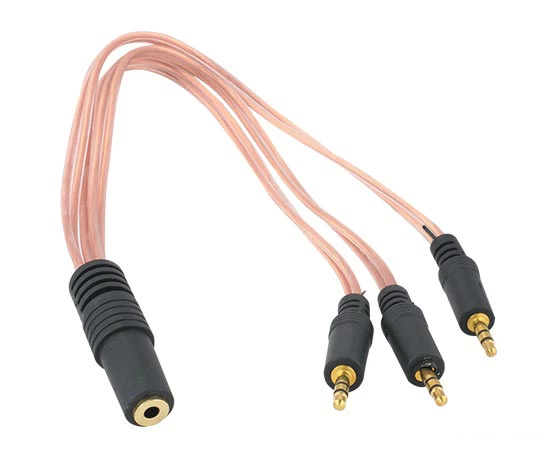 3.5 Mm Stereo Dişi / 3 X 3.5 Stereo Erkek 5+1 Kablo