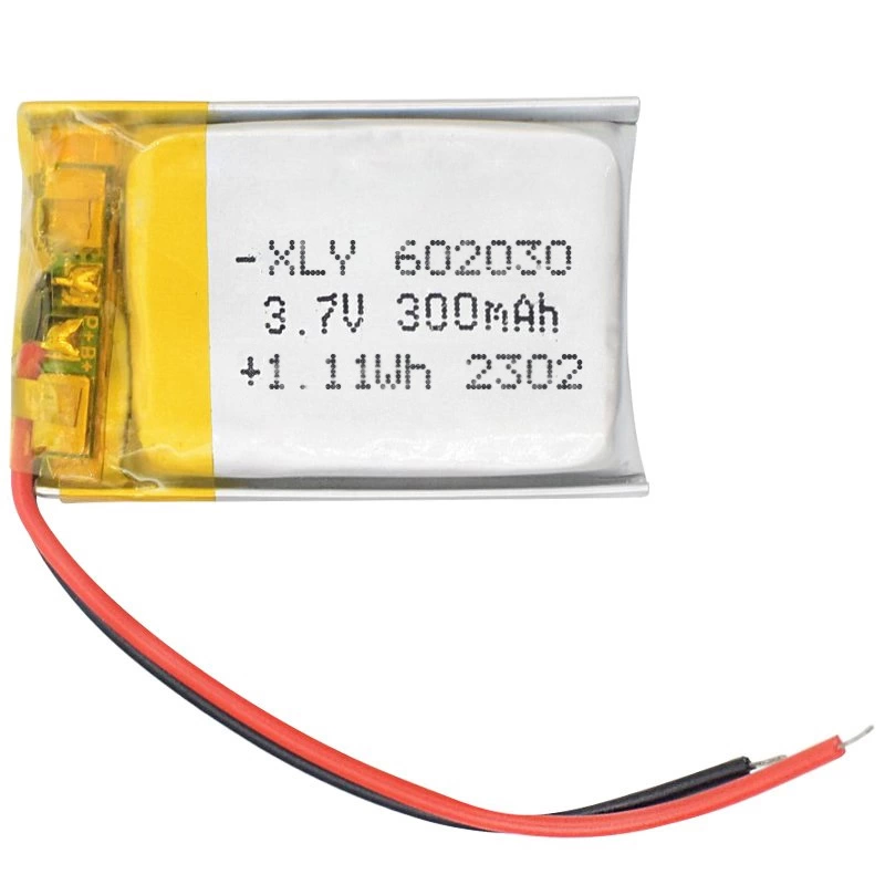 3.7 Volt 300 Mah Lı-ıon 602030 Lıtyum Ciklet Polimer Pil