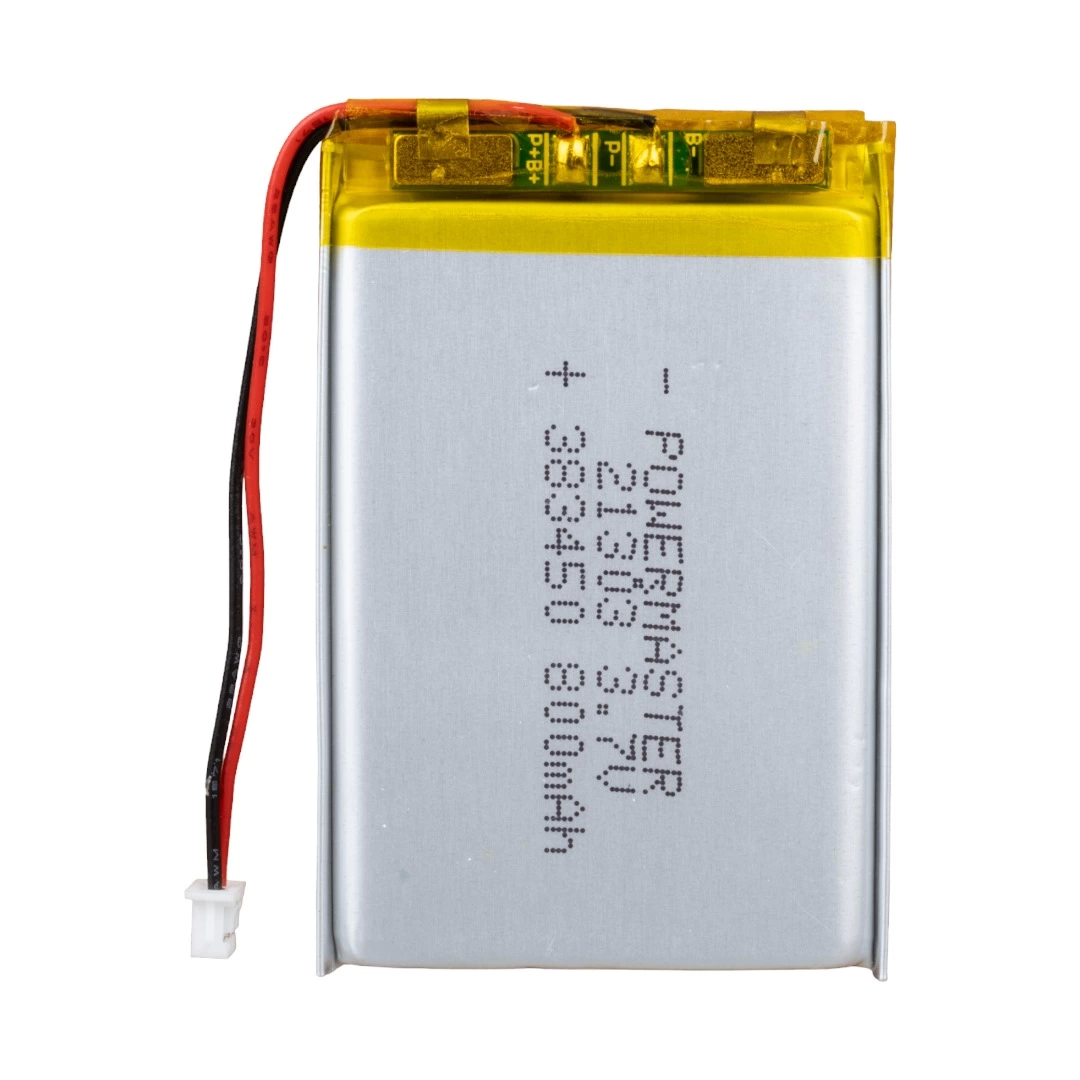 383450 3.7 Volt 800 Mah Lityum Polimer Pil