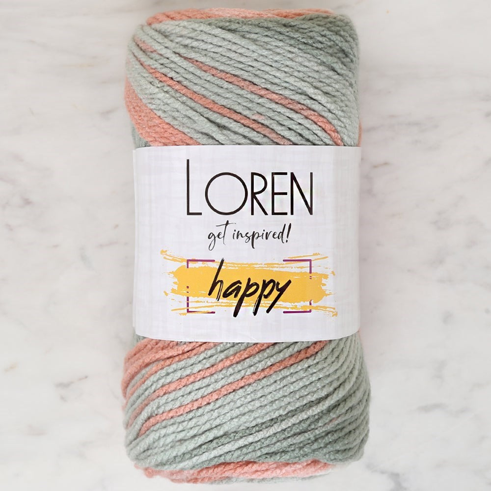 Loren Happy Ebruli El Örgü İpi - RH013 - 34298