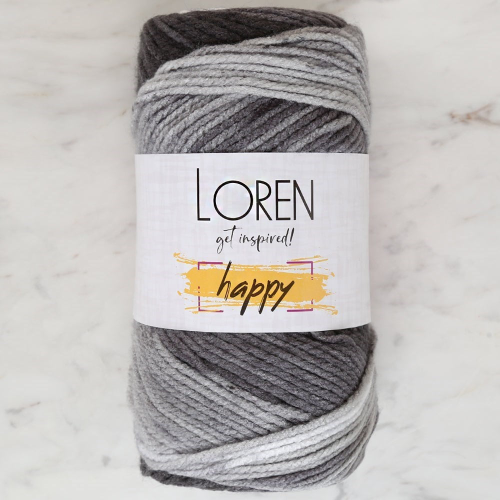 Loren Happy Ebruli El Örgü İpi - RH011 - 34296