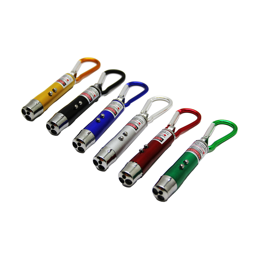 3lü Başlik Laser Led Light 3i̇n1 Renkli̇ Lazer Anahtarlik