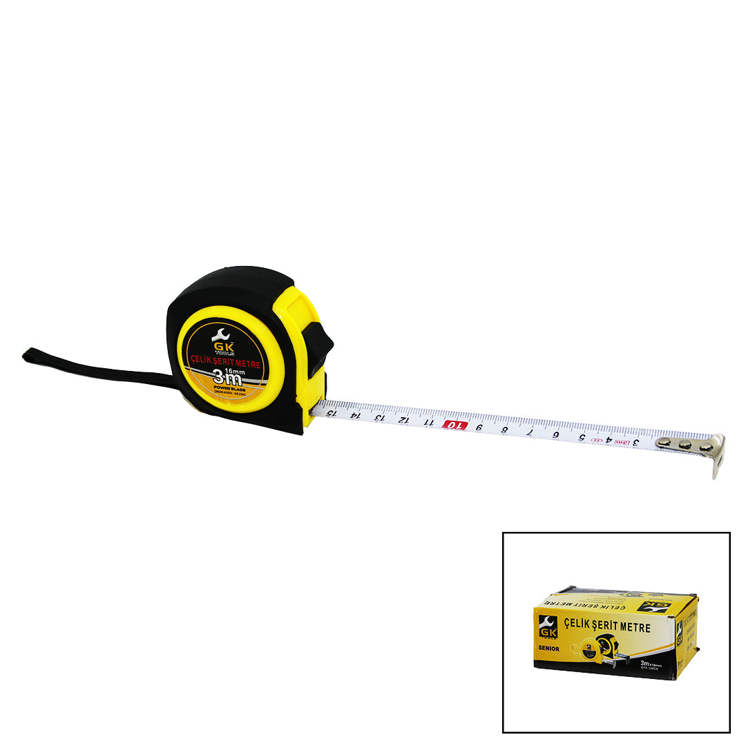 3mtx16mm çeli̇k şeri̇t Metre Kauçuk Korumali