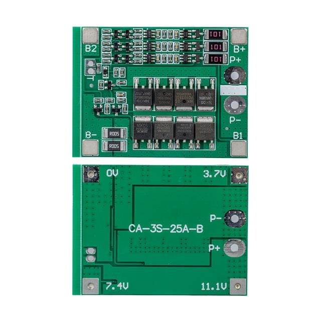 3S 25A BMS Devresi Lityum Batarya Şarj Modülü BMS-24227