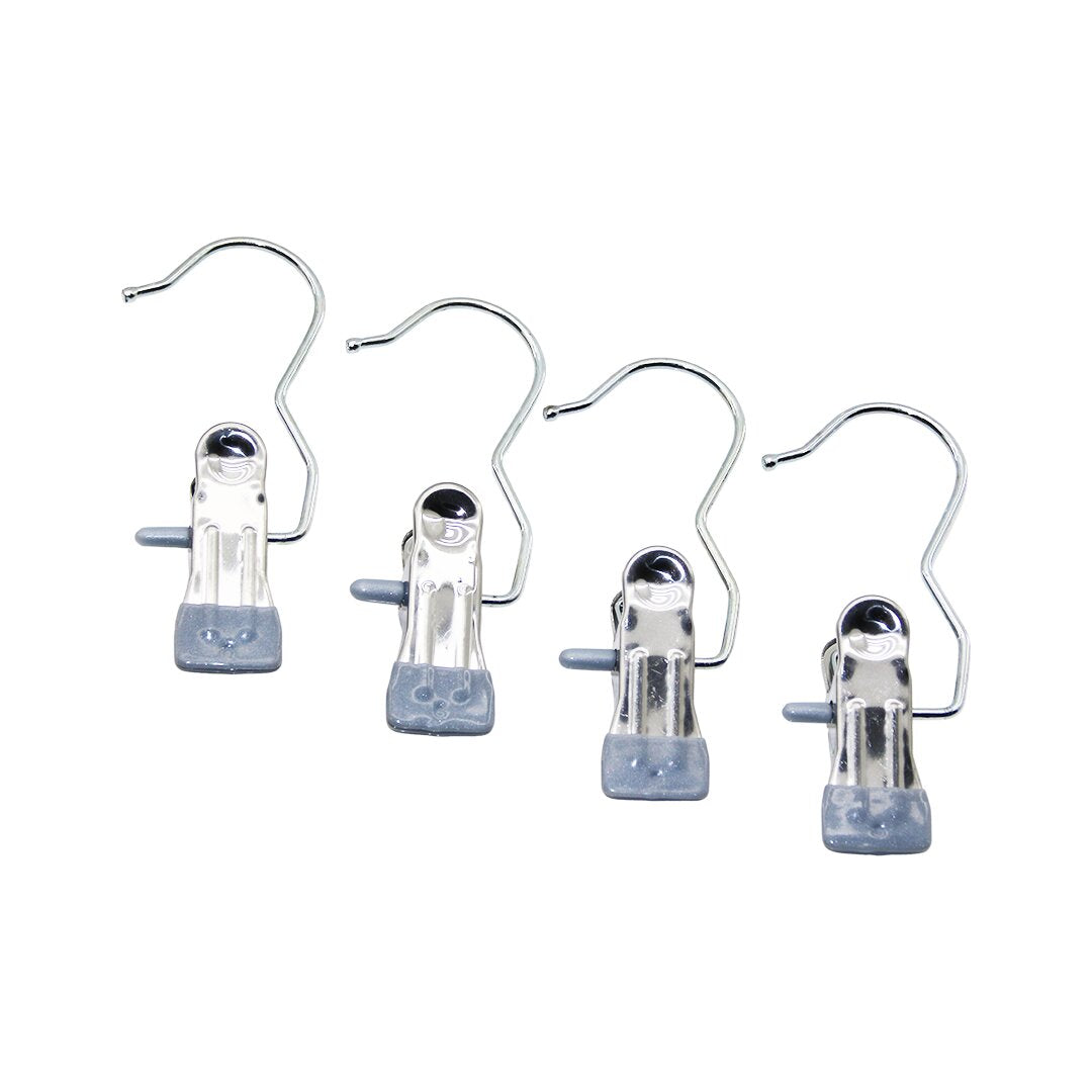 4 Pcs Kiskaçli Taşinabi̇li̇r çok Amaçli Tekli̇ - Metal Aski Si̇li̇kon Kilif Uçlu