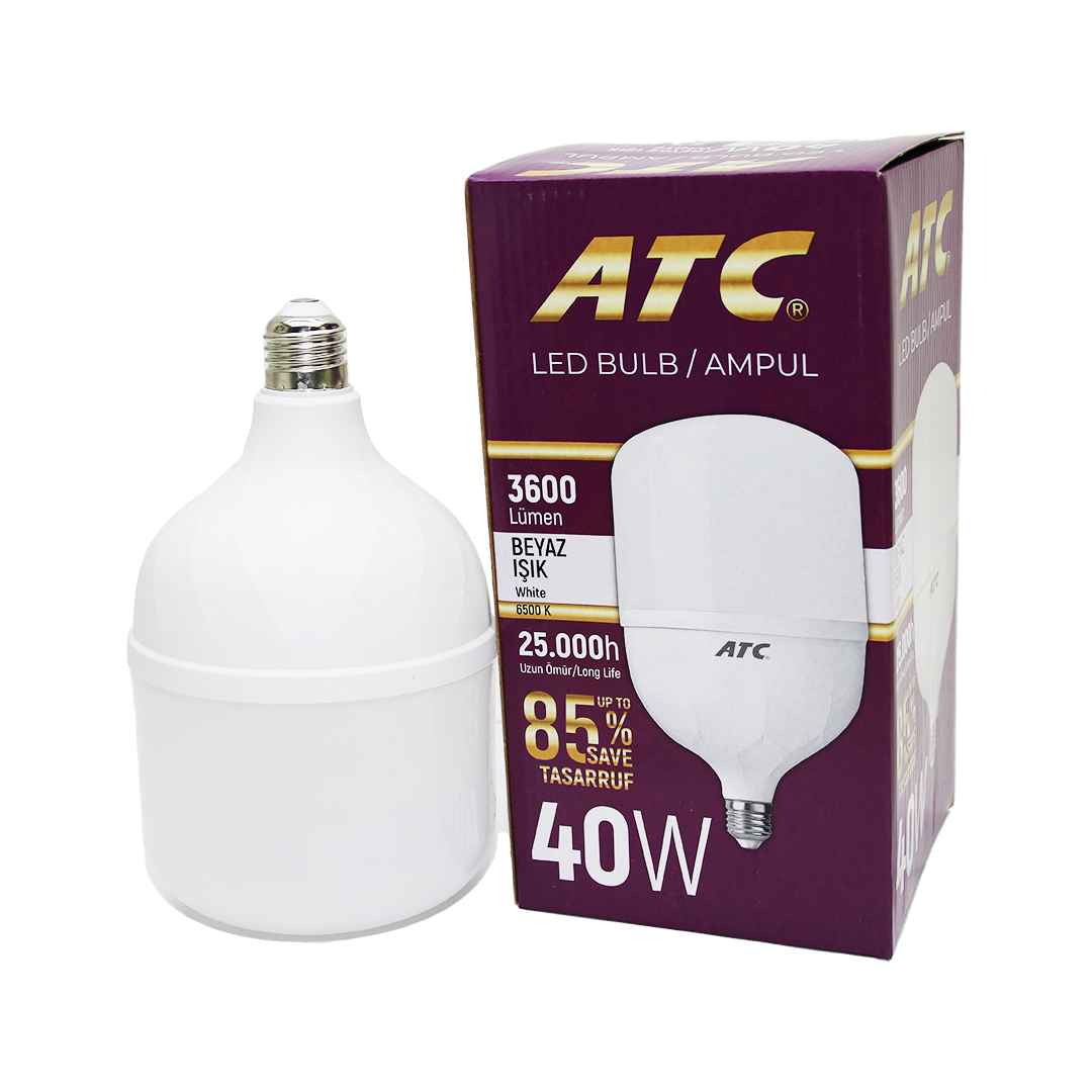 40W TORCH LED BULB AMPUL BEYAZ E27 (4620)