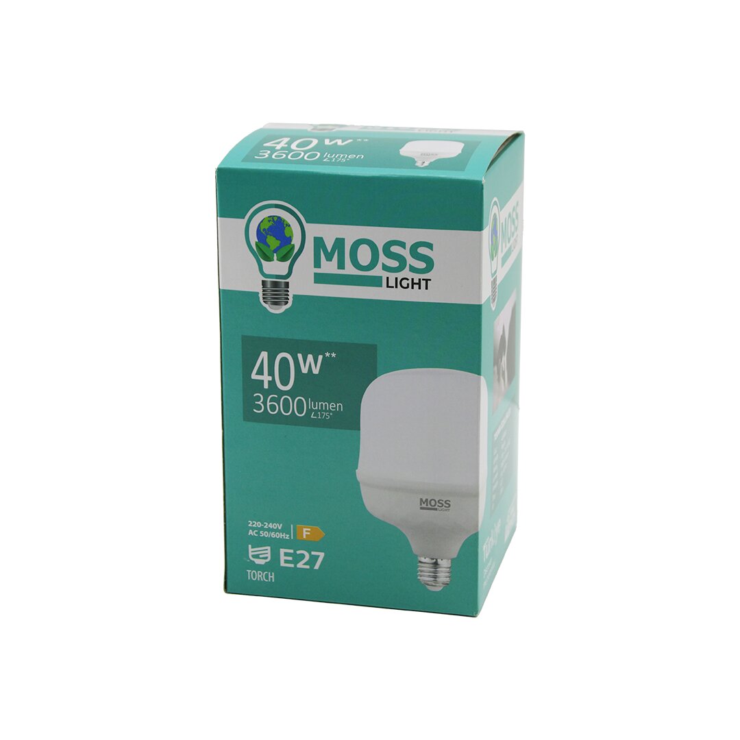 40w  Torch  Led Ampul Plasti̇k E27 3600lumen L175° 5000 Saat ömür Ip20 185-265v Ac  Ms-3098