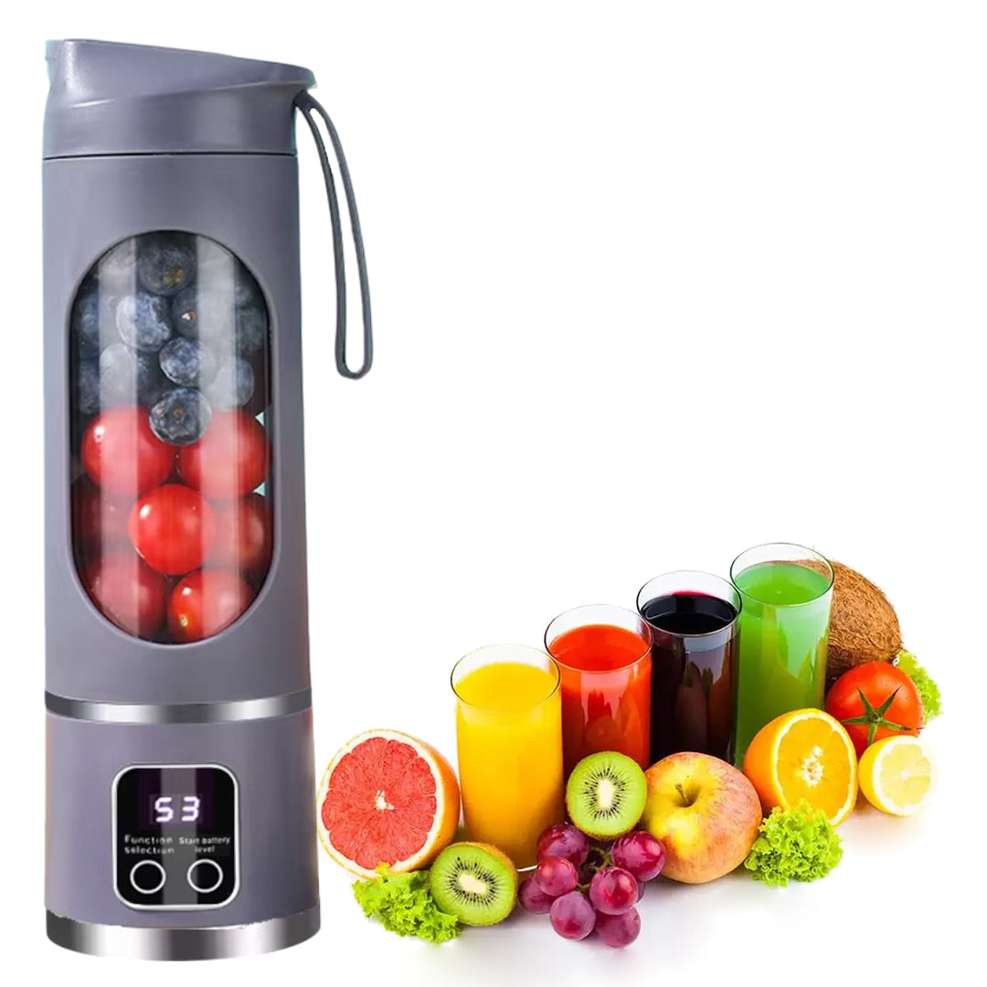 450ml Shaken Take Personal Smoothie Portativ Blender Şirəçəkən Doldurulan Bənövşəyi 