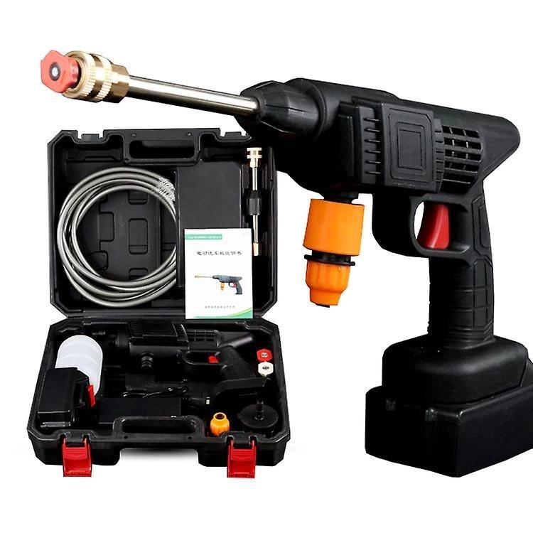 48v Şarjlı Çift Bataryalı Taşınabilir Basınçlı Oto Yıkama Bahçe Sulama Sı