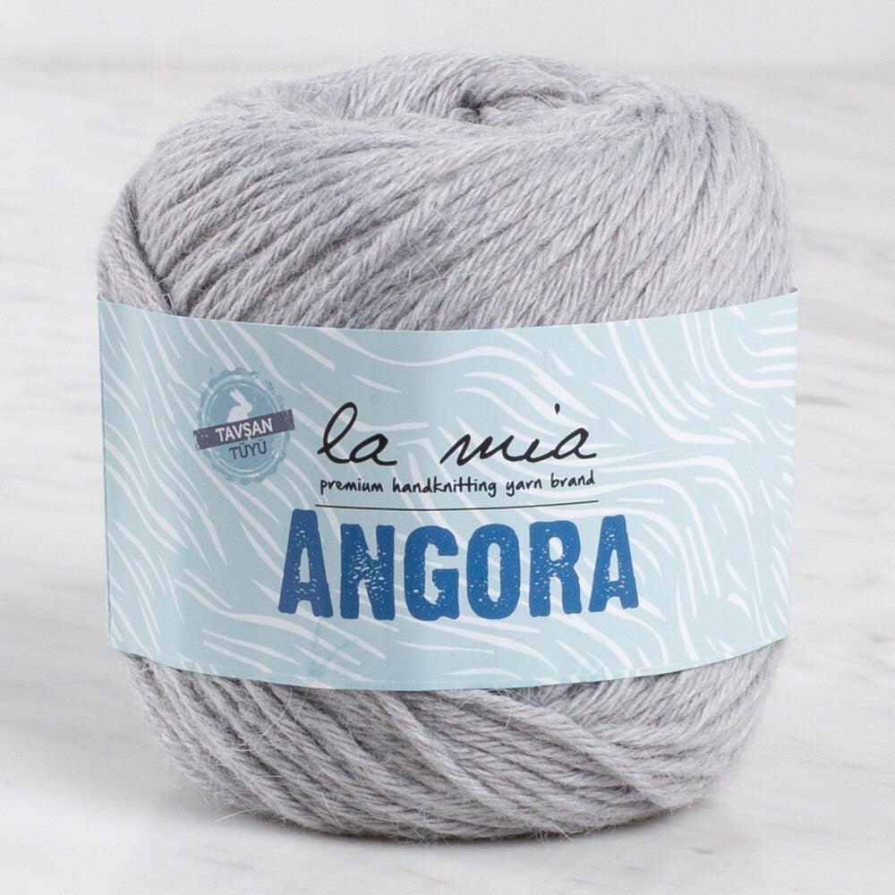 La Mia Angora Gri El Örgü İpi - L047 - 34013