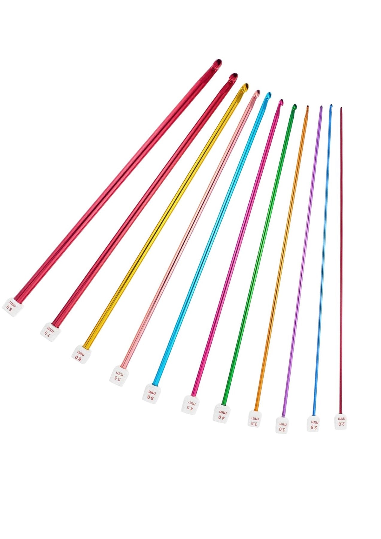 Örgü Tığ Metalize 35 cm  4 Numara