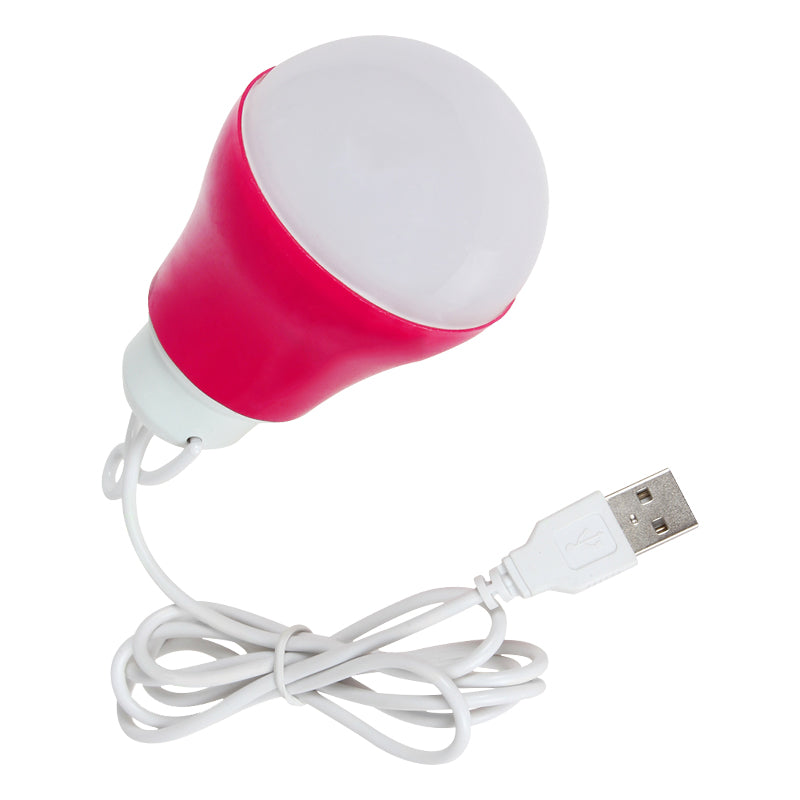 5 VOLT - 5 WATT 1 METRE USB KABLOLU BEYAZ LED AMPUL (4620)