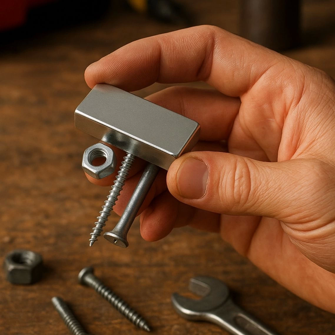 2 Adet 40x20x5mm Neodyum Magnet Güçlü N35 Mıknatıs Köşeli Nikel Kaplama
