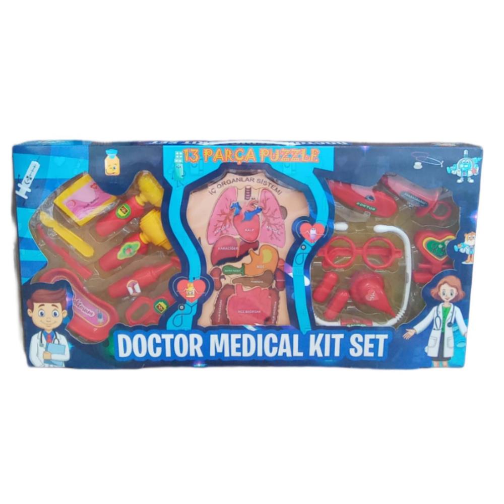 - 13 PARÇA PUZZLE DOKTOR SETİ