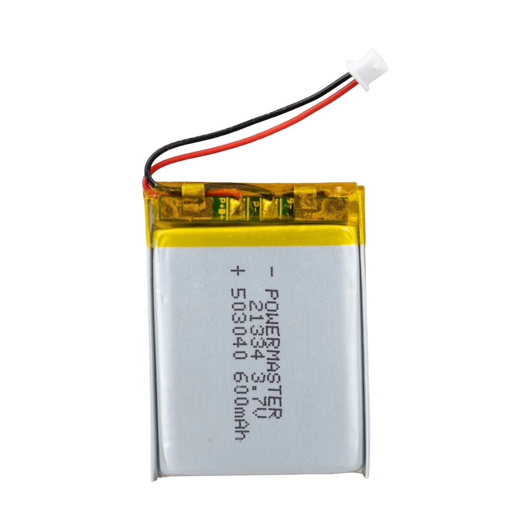 503040 3.7 Volt 600 Mah Lityum Polimer Pili