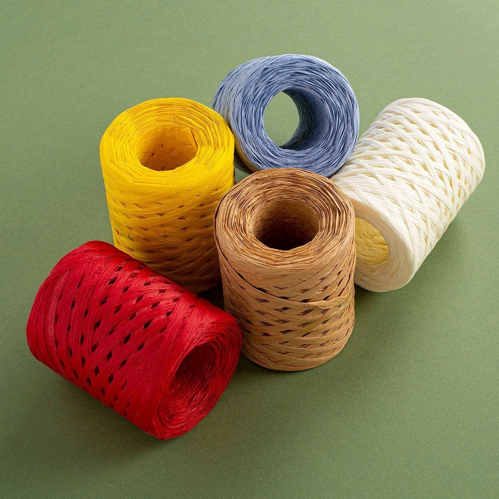 Loren Natural Raffia 30 gr Altın Kağıt İp