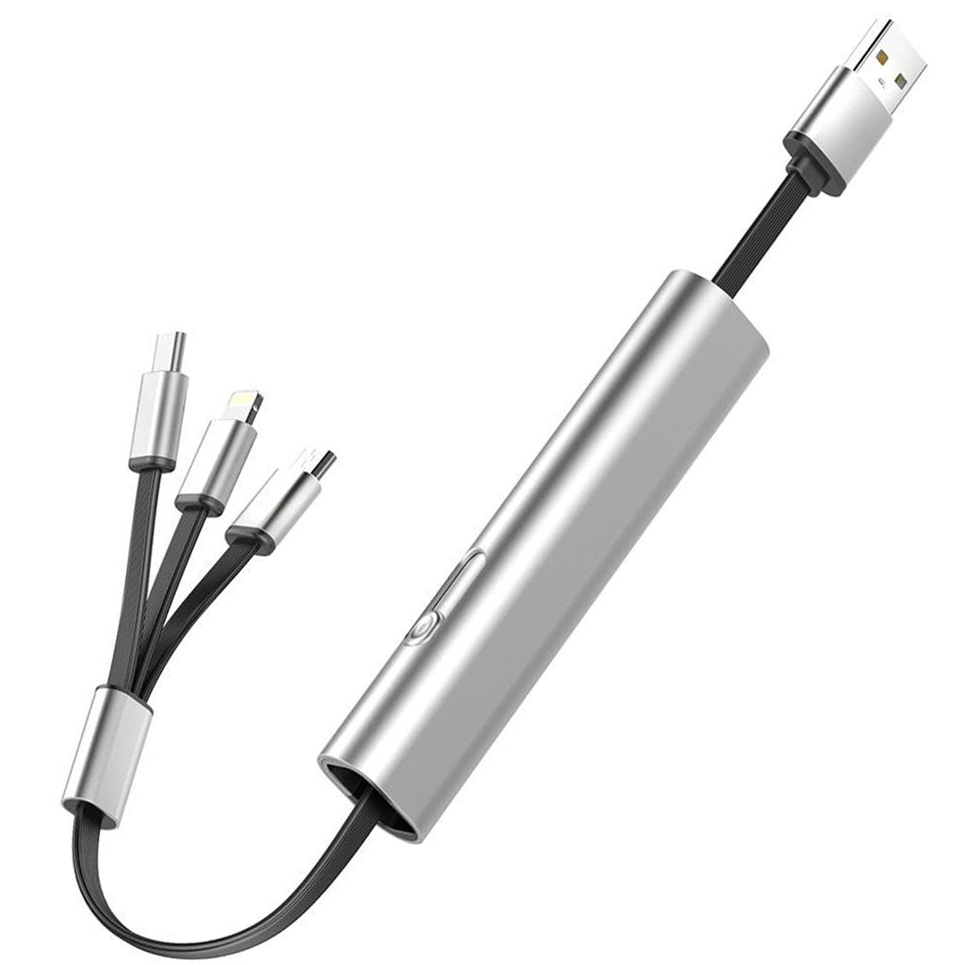 5v - 2.4a 3i̇n1telefon şarj Kablosu