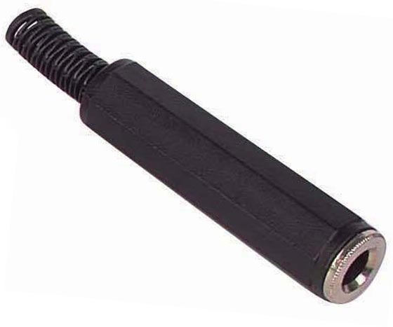 6.3 Mm Stereo Dişi Uzatma Plastik Jack  