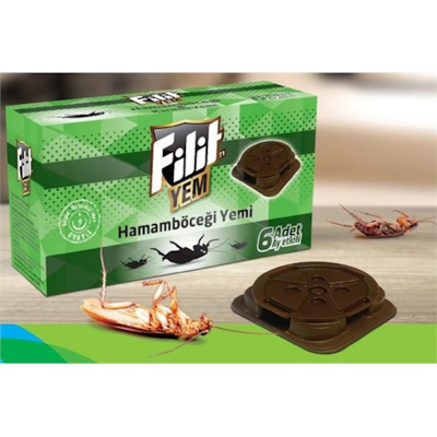 6 Parça  Karınca Ve Hamam Böcek Yemi 6Ay Etkili - İstasyon - 9Gr