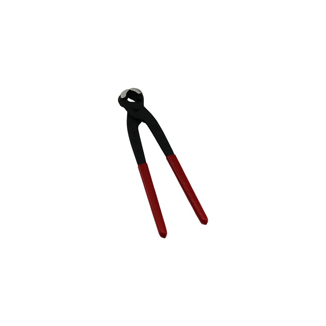 6 İnç 150mm Si̇yah Kerpeten Si̇li̇kon Kilifli Sap