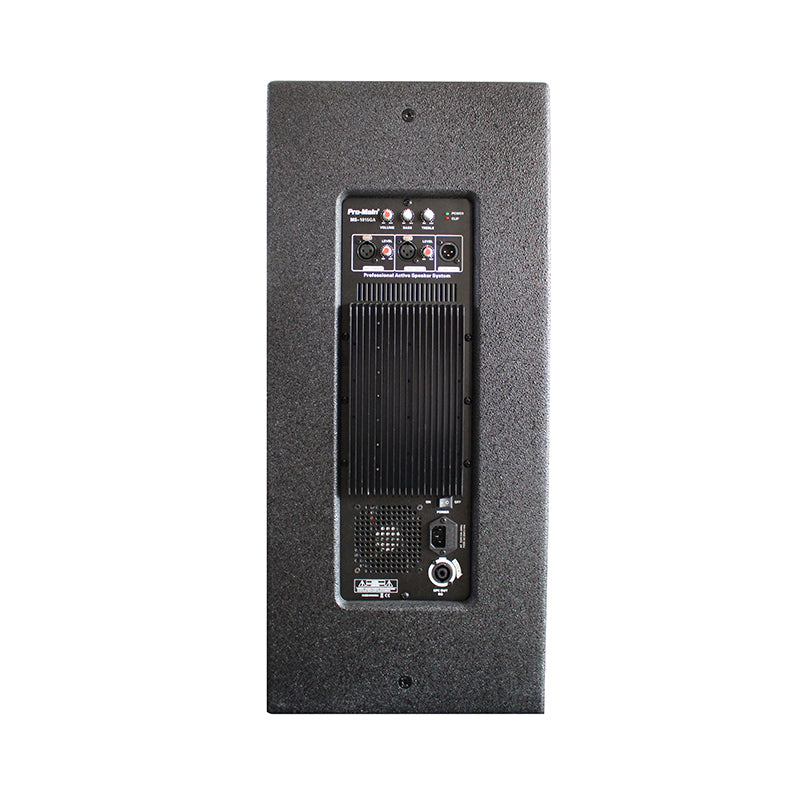 600 Watt 38 Cm Akti̇f Ahşap Kabi̇n Hoparlör Ms-1015ga