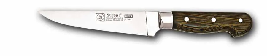 61011ym - Sürmene Yöresel Kasap Kemik Sıyırma Bıçağı 14,5 Cm
