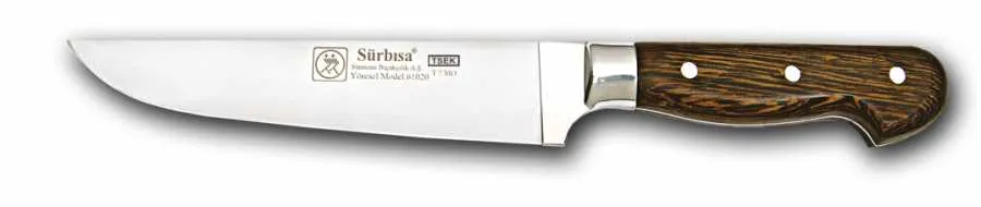 61020ym - Sürmene Yöresel Kasap Bıçağı 18 Cm - Kurban,kurban, Doğrama, Kesim