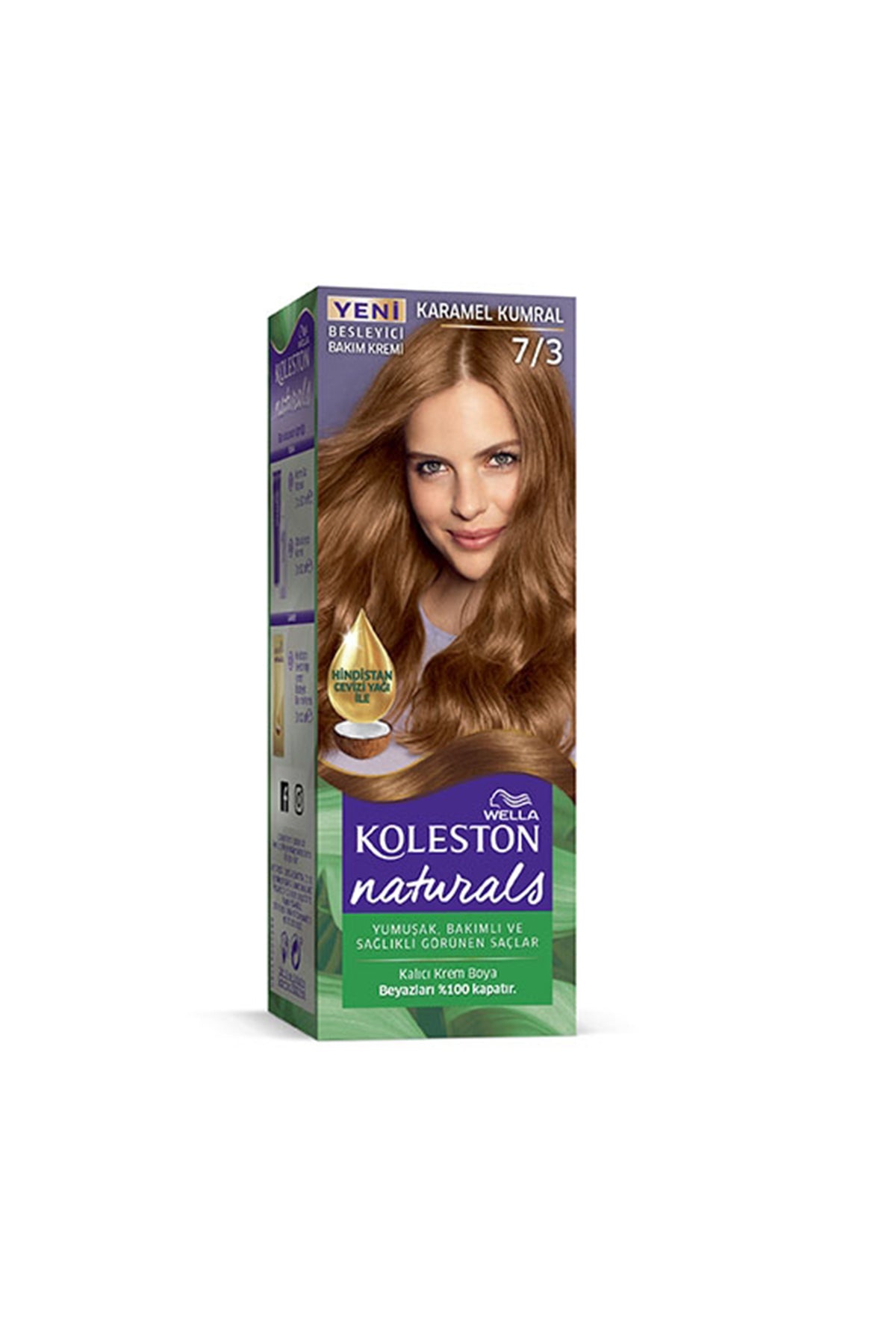 Naturals Saç Boyası Karamel Kumral 7/3