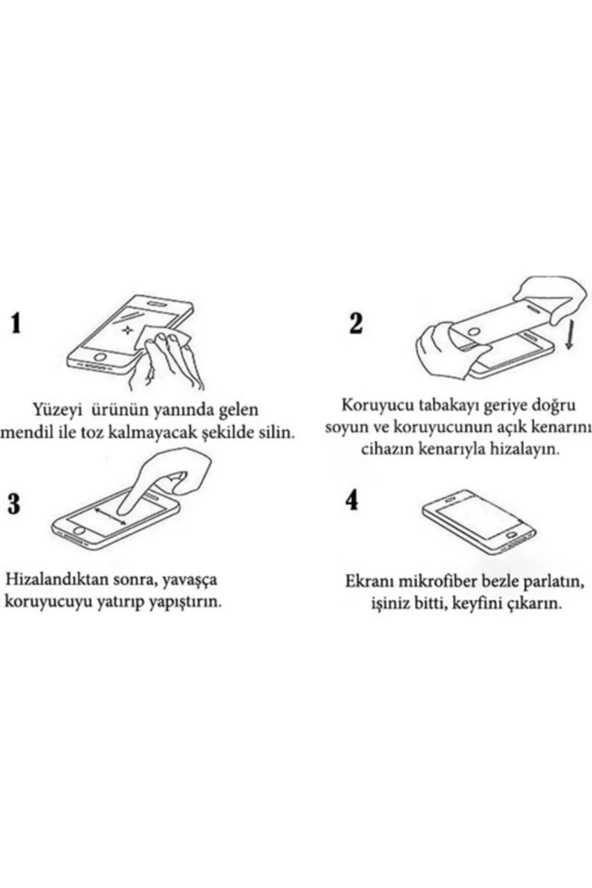 Iphone 12 Pro Uyumlu Premium Ekran Koruyucu 9h Sert Temperli Kırılmaz Cam Koruma Şeffaf