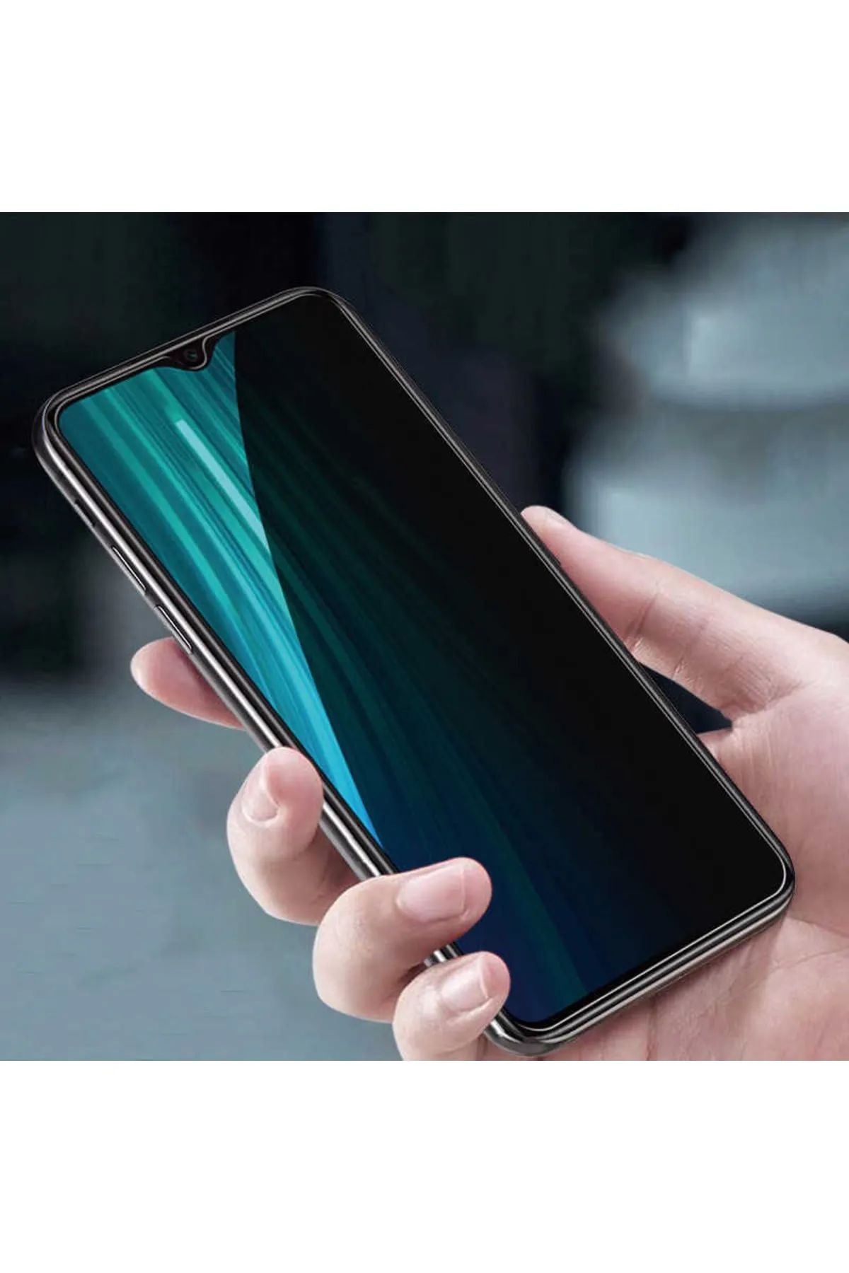 Samsung A30 Uyumlu Hayalet Ekran Gizli Tam Kaplayan Kırılmaz Cam Seramik Ekran Koruyucu Film