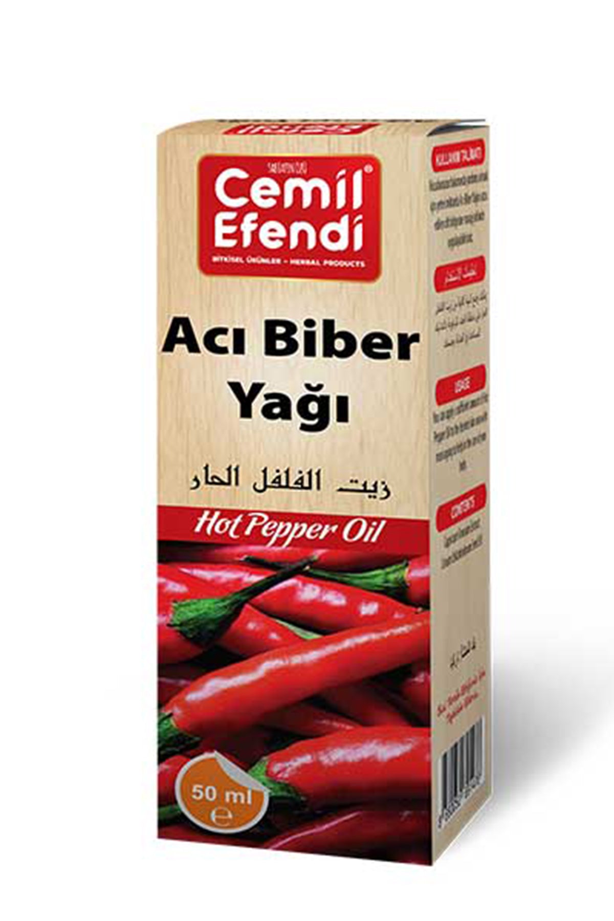 Acı Biber Yağı 50 Ml.