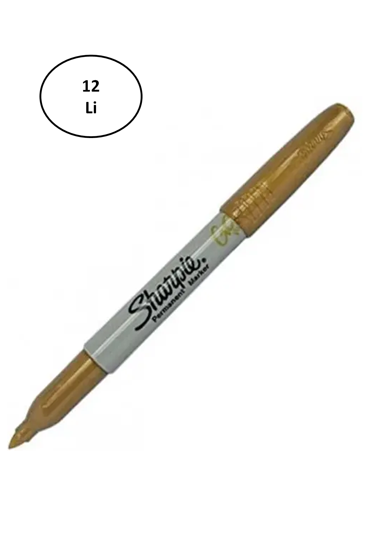 Sharpie Fine Metalik Parmenent Markör Bronz 1834365 12'li