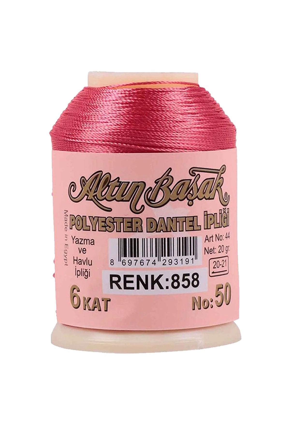 Altınbaşak Oya ve Dantel İpi 20 gr - Royaleks - No: 858