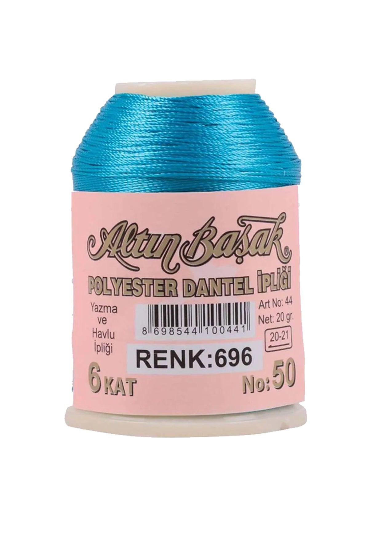 3 Adet Altınbaşak Oya ve Dantel İpi 20 gr - Royaleks - No: 696