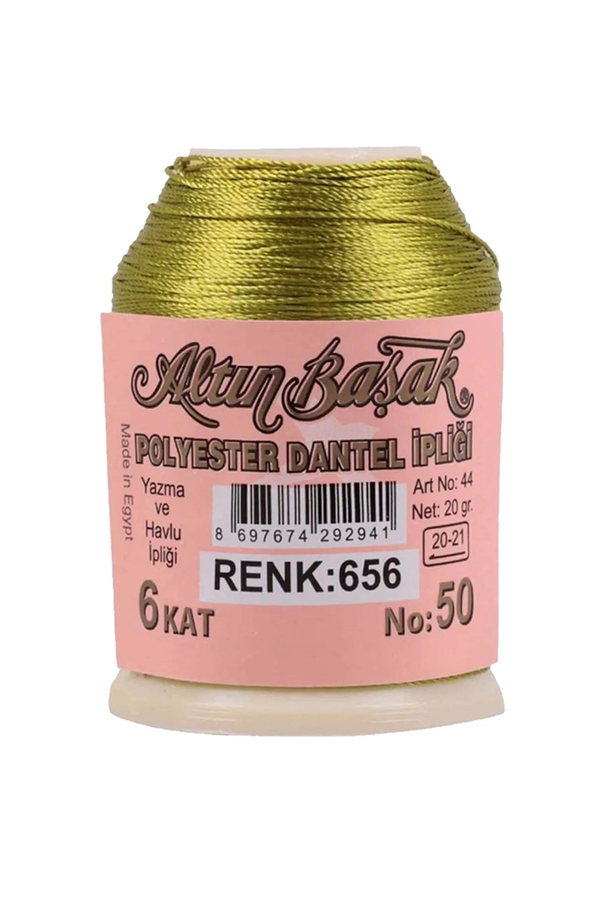 3 Adet Altınbaşak Oya ve Dantel İpi 20 gr - Royaleks - No: 656