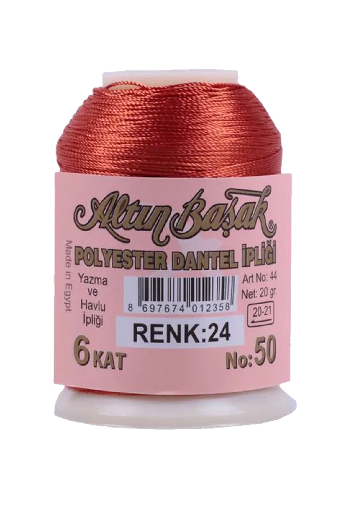 3 Adet Altınbaşak Oya ve Dantel İpi 20 gr - Royaleks - No: 024 - 793 - 373