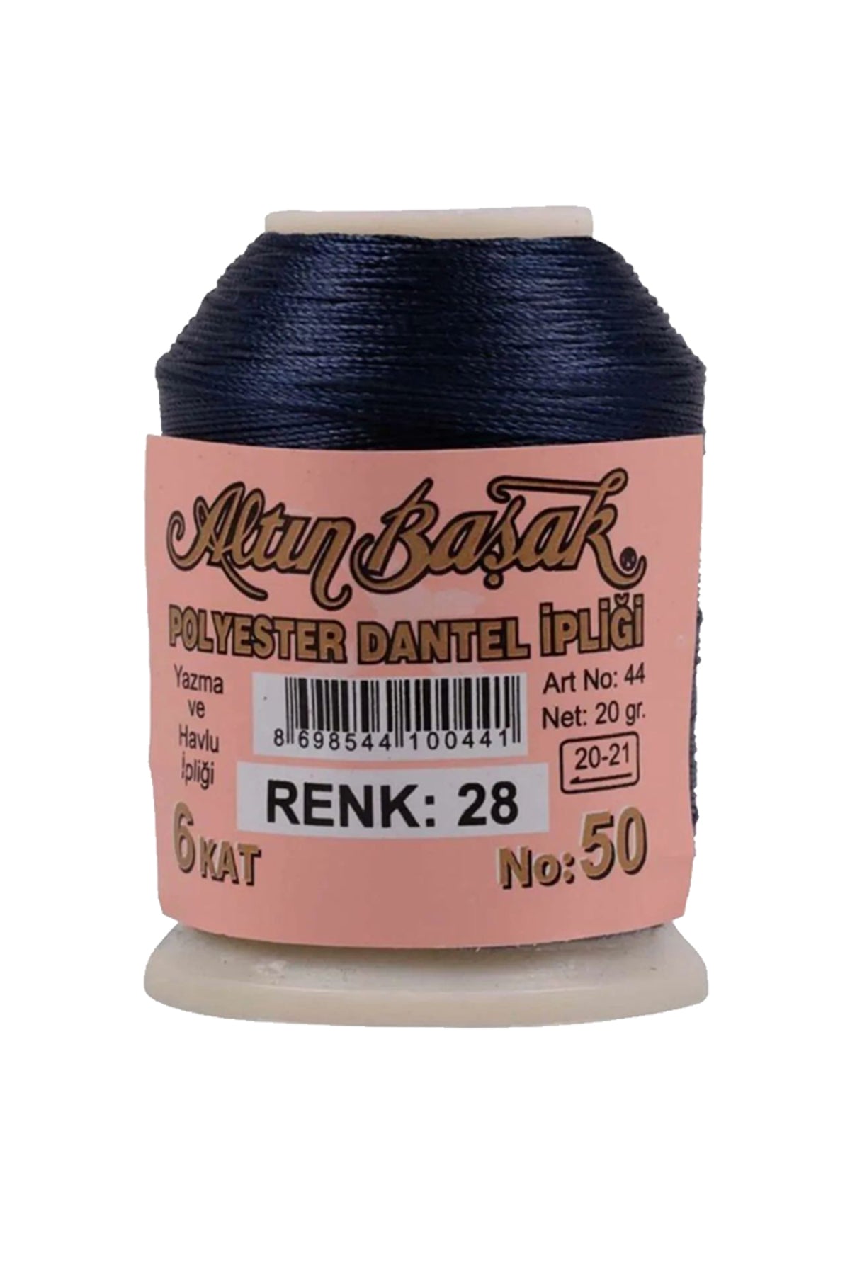 3 Adet Altınbaşak Oya ve Dantel İpi 20 gr - Royaleks - No: 500 - 186 - 028