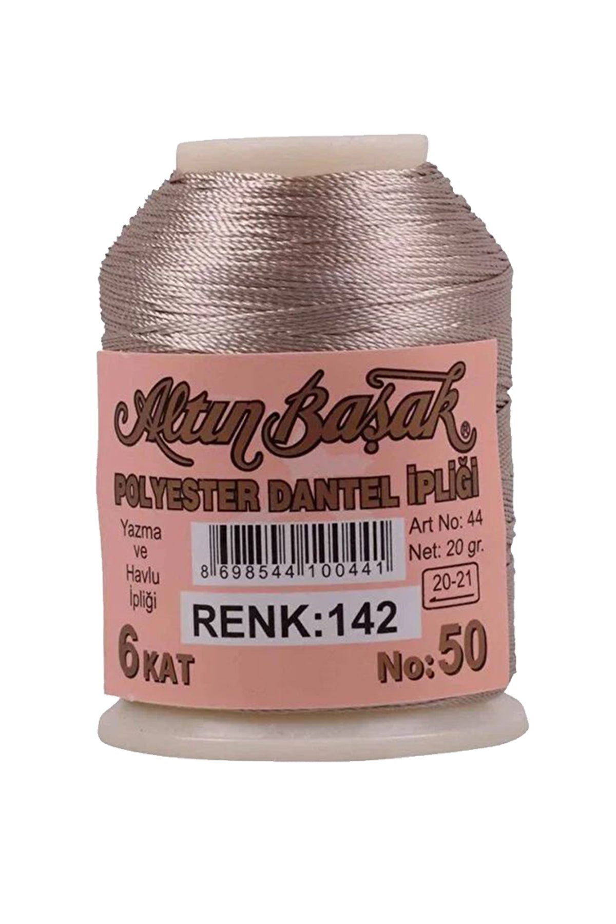 3 Adet Altınbaşak Oya ve Dantel İpi 20 gr - Royaleks - No: 142 - 318 - 009