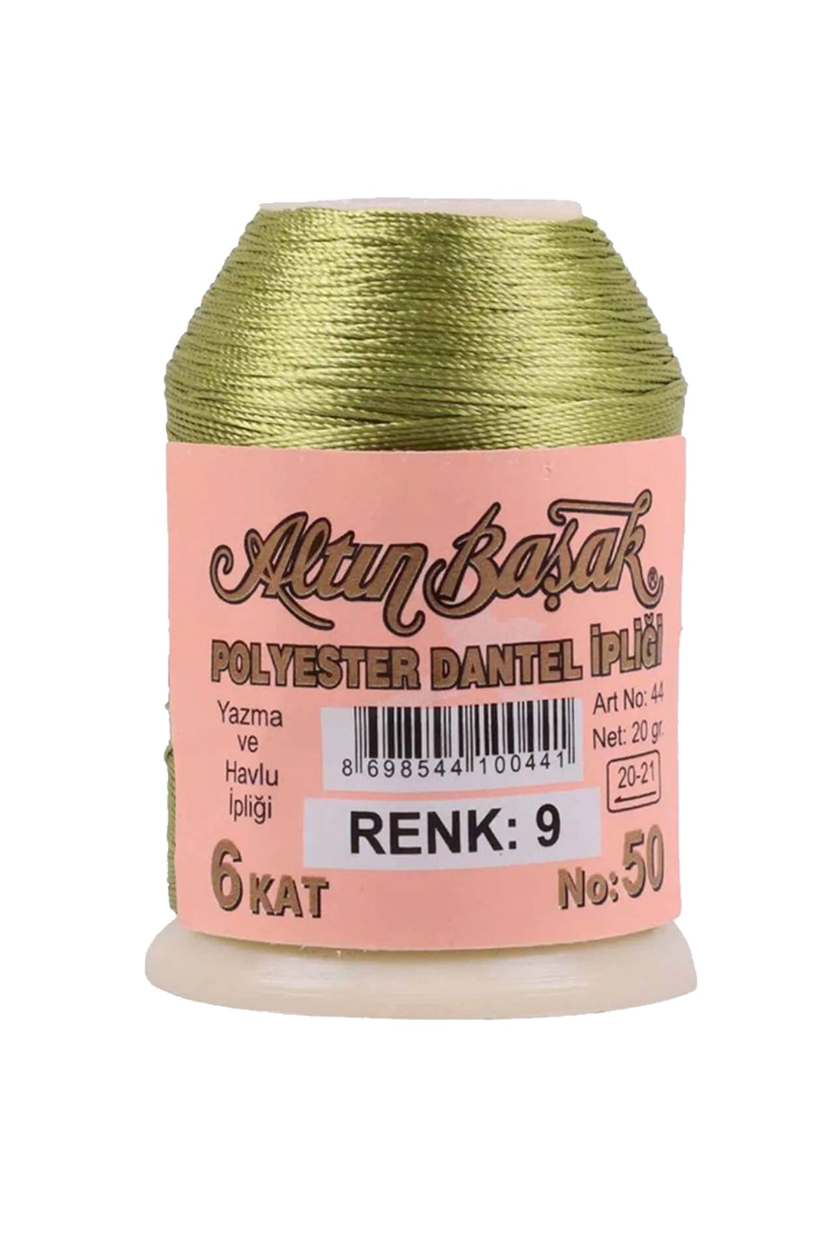 3 Adet Altınbaşak Oya ve Dantel İpi 20 gr - Royaleks - No: 142 - 318 - 009