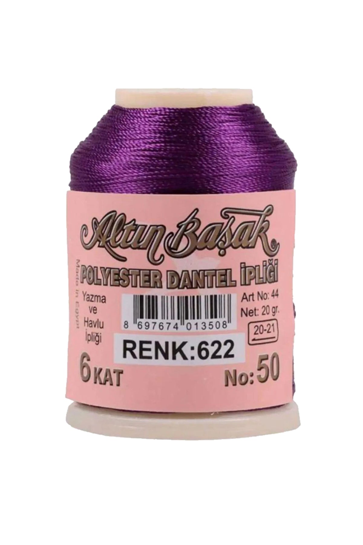 3 Adet Altınbaşak Oya ve Dantel İpi 20 gr - Royaleks - No: 046 - 622 - 229