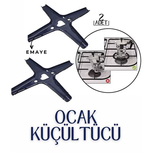 Turk Mutfak Gazlı Ocak Küçültücü 2 adet Brokis Design