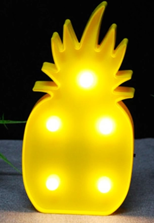 Led Işıklı Ananas Gece Lambası