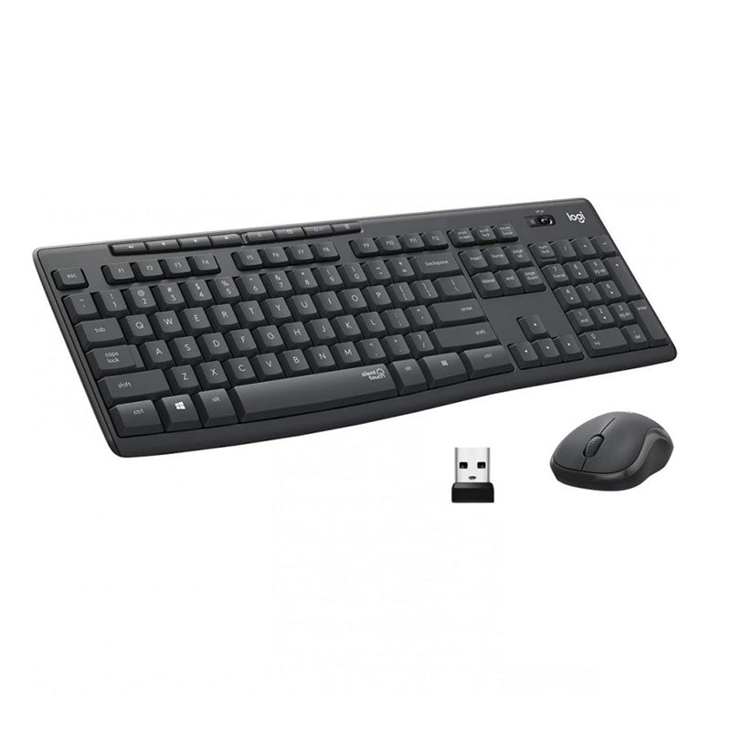 LOGITECH MK295 Q TR SİYAH KABLOSUZ KLAVYE+MOUSE SET (4767)