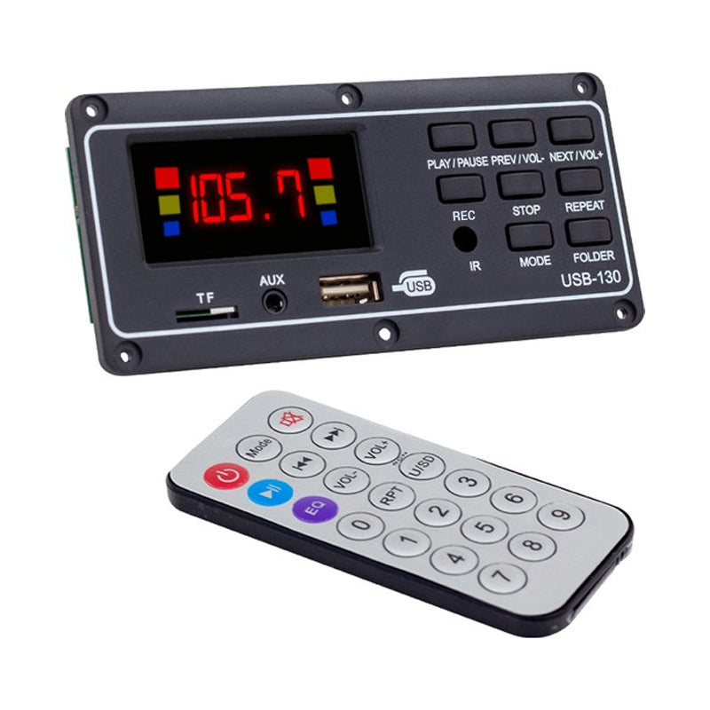 MAGICVOICE MV-15949 USB-130 USB/SD/MIC/AUX/BLUETOOTH KUMANDALI EKRANLI OTO TEYP ÇEVİRİCİ DİJİTAL PLAYER BOARD (4767)