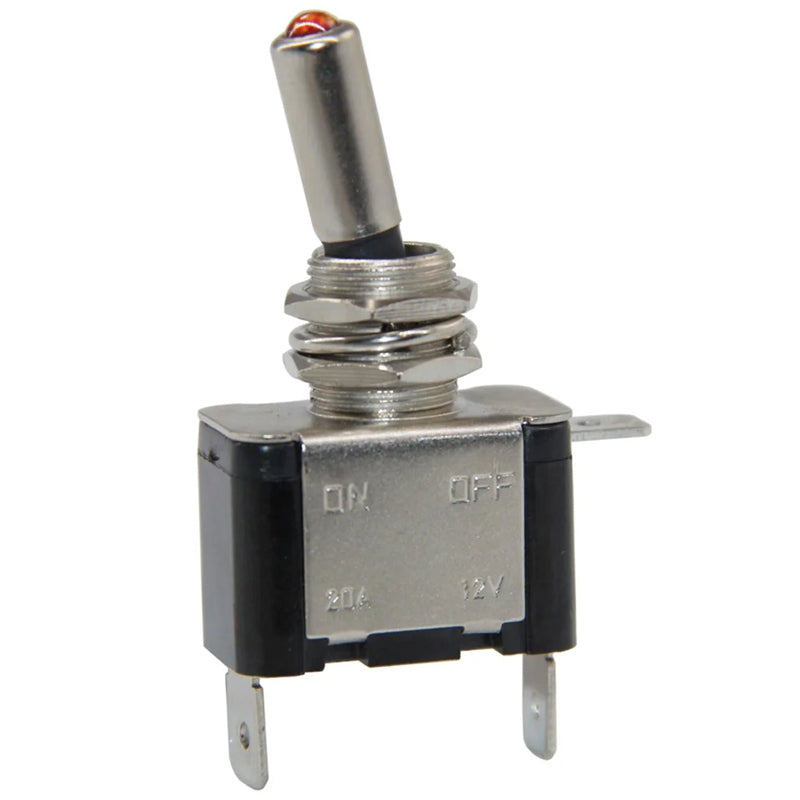 12 VOLT DC 20 AMPER TOGGLE SWİTCH ON-OFF IŞIKLI (IC-151A) (4767)