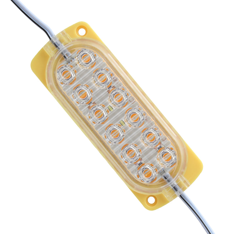 TEK RENK SARI MODÜL LED 2835 24 VOLT 2.4 WATT (4767)