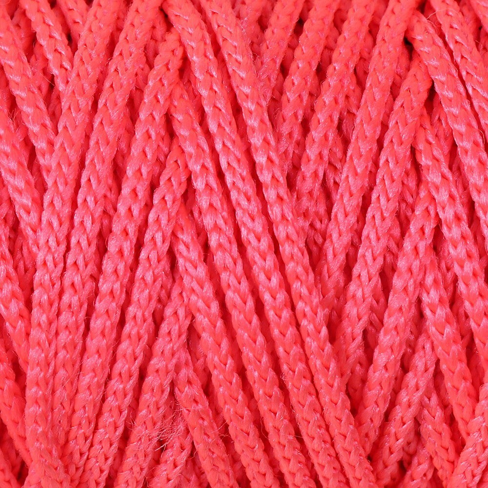 Loren Macrame Neon Pembe El Örgü İpi - L116