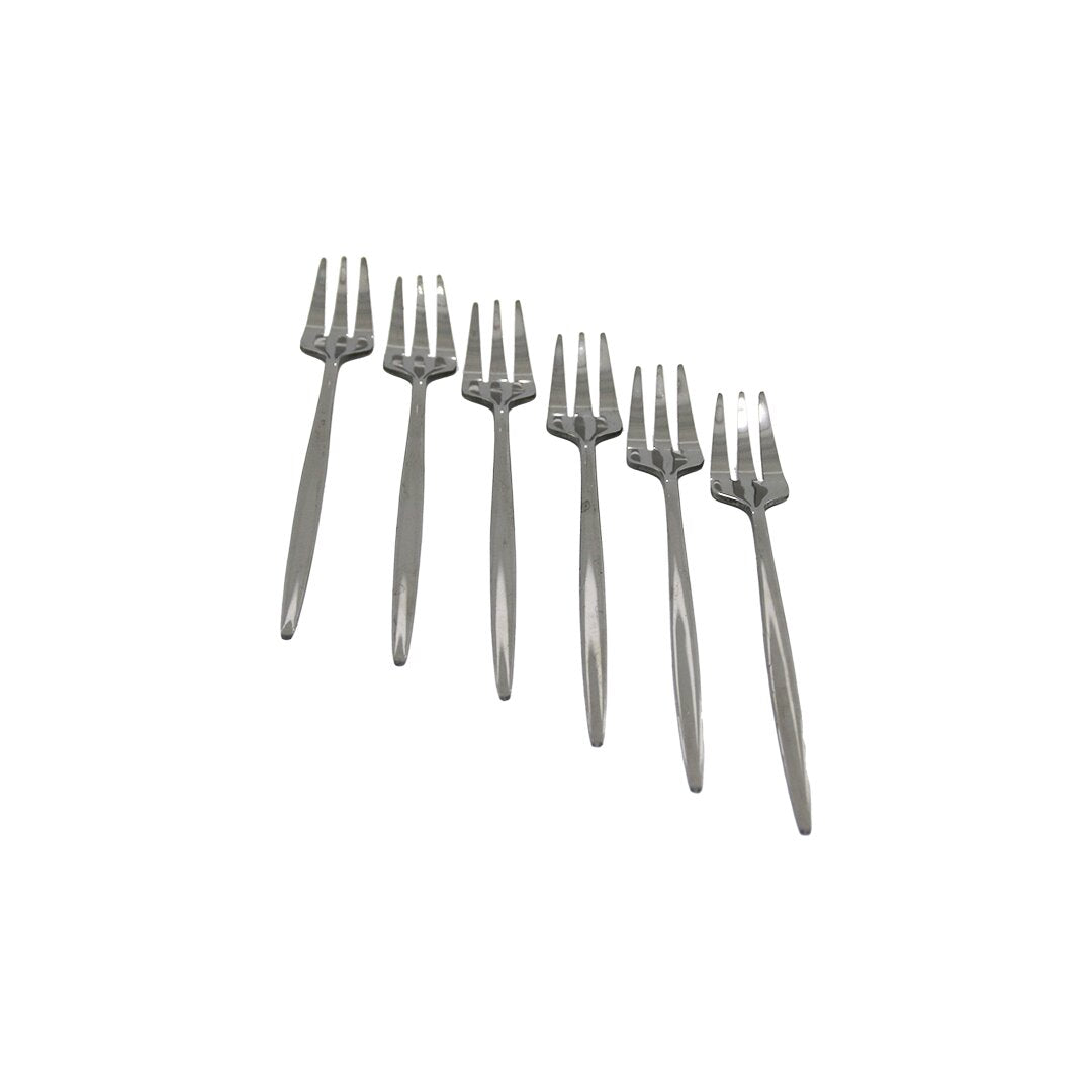 6Pcs Metal Tatlı Çatal