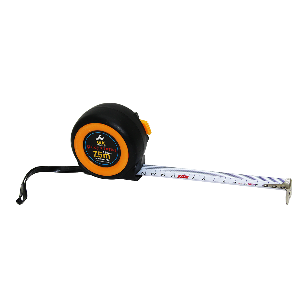 7.5mtx25mm çeli̇k şeri̇t Metre